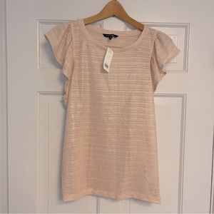 Banana Republic flutter sleeve tee